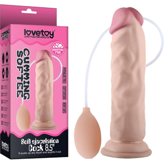 8.5" Soft Ejaculation Cock Lovetoy