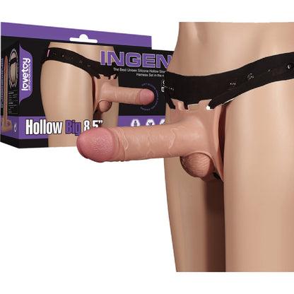 Hollow Big 8.5" Strap-on Lovetoy