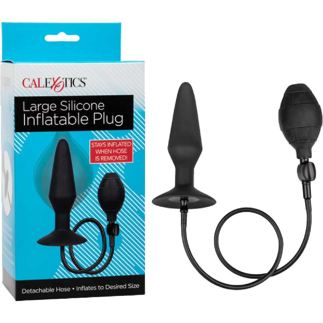 Medium Silicone Inflatable Plug California Exotic Novelties