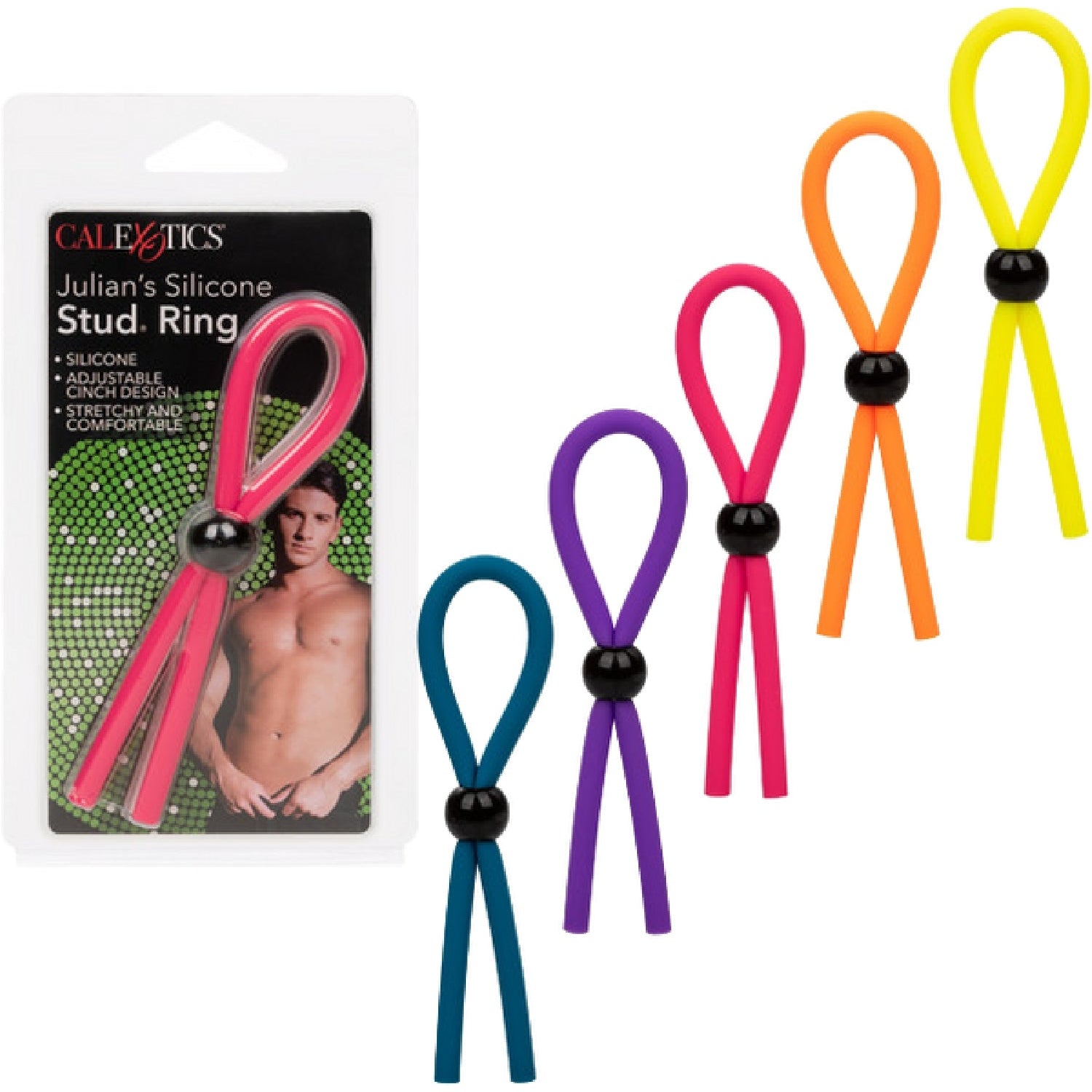 Julian's Silicone Stud Ring California Exotic Novelties