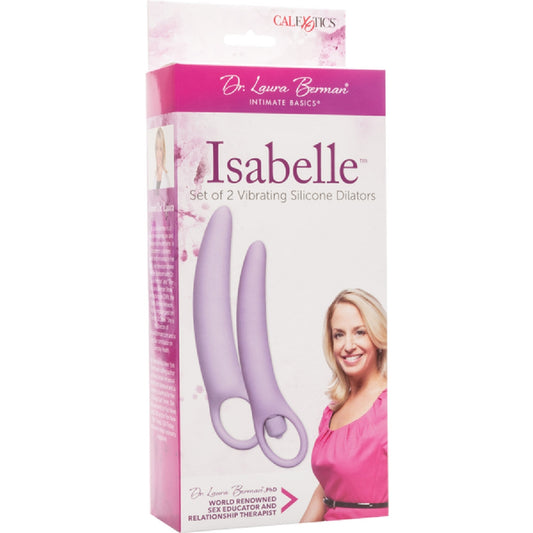 Isabelle Set Of 2 Vibrating Silicone Dilators California Exotic Novelties