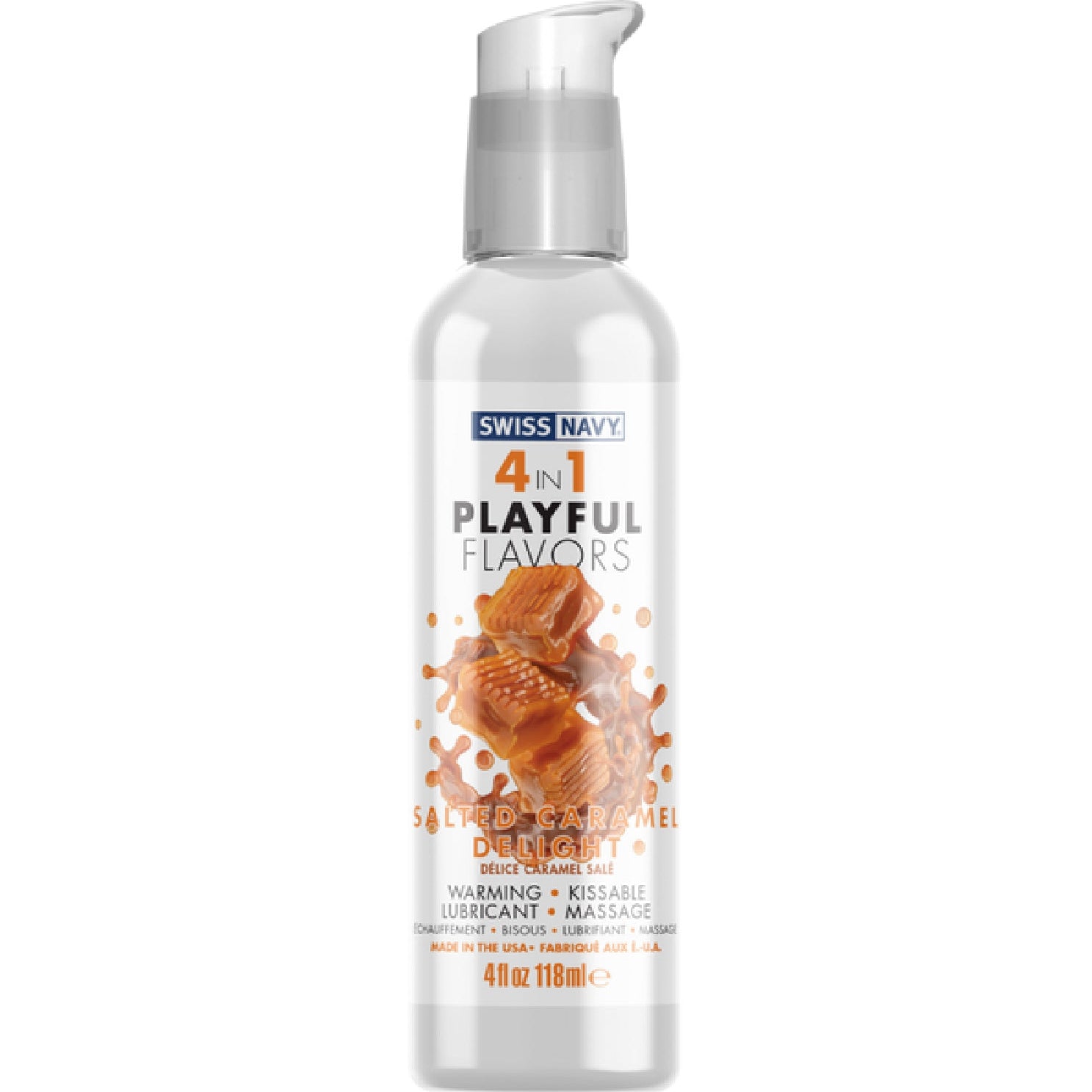 4 In 1 - Playful Flavors 118ml - Salted Caramel Swiss Navy