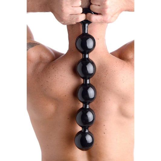 Black Baller Anal Beads Xr Brands