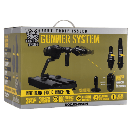 Gunner System - 3-In-1 Modular Fuck Machine