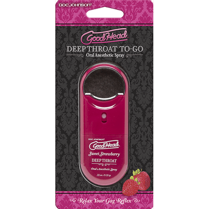 To-go - Deep Throat Spray - Sweet Strawberry