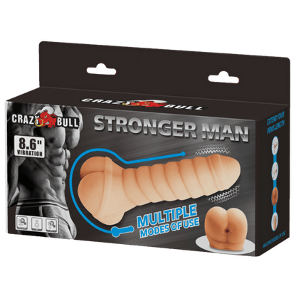 Stronger Man 8.6" Vibrating Pretty Love