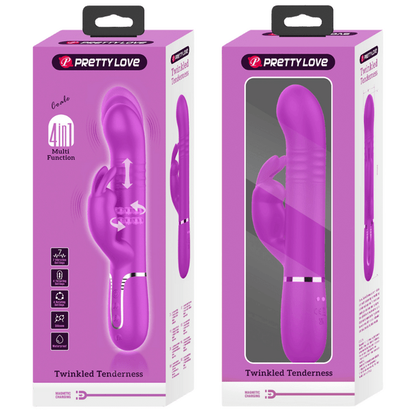 Coale - 4in1 Multi-function Vibrator Pretty Love