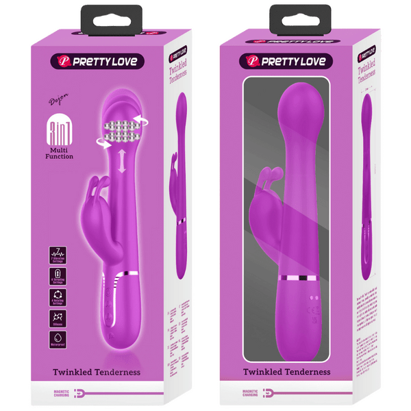 Dejon - 3in1 Multi-function Vibrator Pretty Love