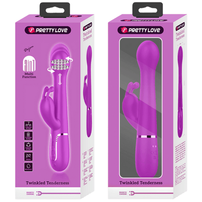 Dejon - 3in1 Multi-function Vibrator Pretty Love