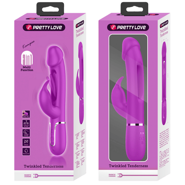 Kampas - 3in1 Multi-function Vibrator Pretty Love