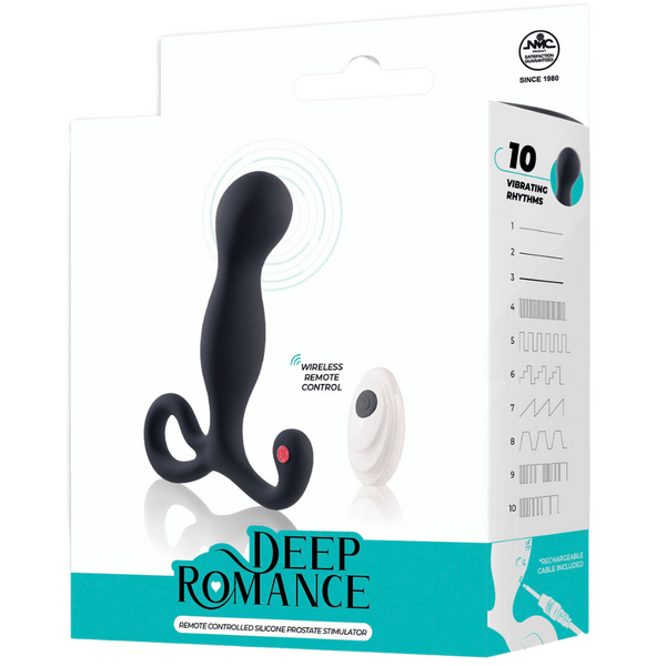 Remote Controlled Silicone Prostate Stimulator Excellent Power