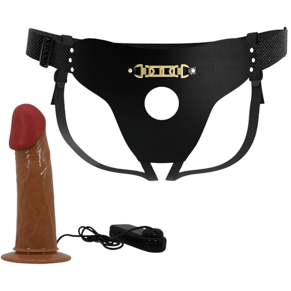 Universal Strap-On Harness -Vibrating Stark Pretty Love