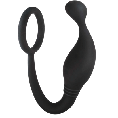 Prostate Plug with Love Ring - 4.5"