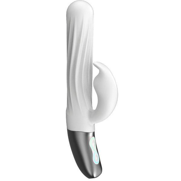 Thrusting Rabbit Rechargeable Silicone Vibrator Excellent Power