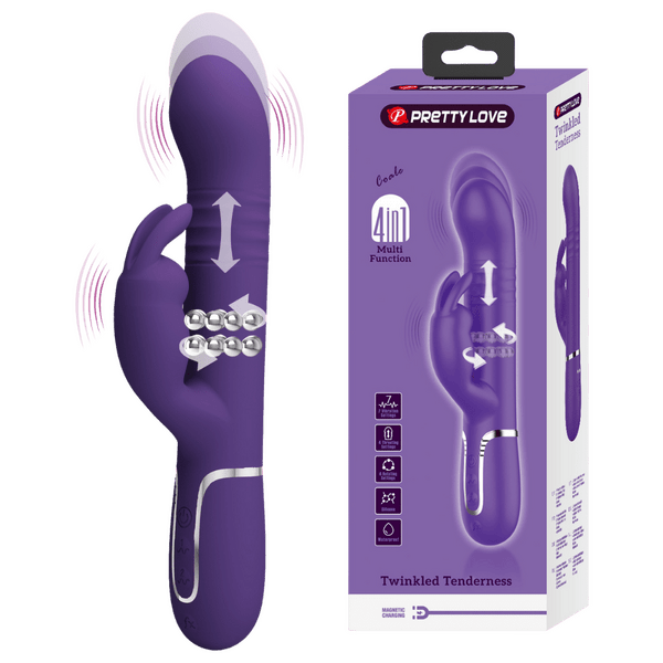 Coale - 4in1 Multi-function Vibrator Pretty Love