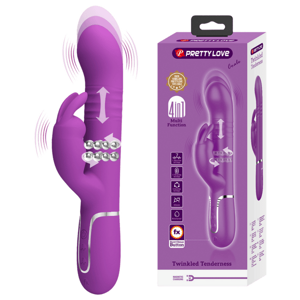 Coale - 4in1 Multi-function Vibrator Pretty Love