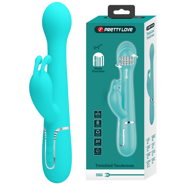 Dejon - 3in1 Multi-function Vibrator Pretty Love