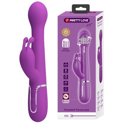 Dejon - 3in1 Multi-function Vibrator Pretty Love