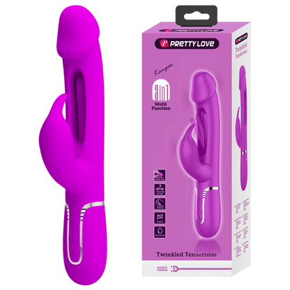 Kampas - 3in1 Multi-function Vibrator Pretty Love