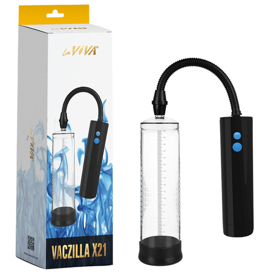 Vaczilla X21 Rechargeable Cylinder Pump Laviva